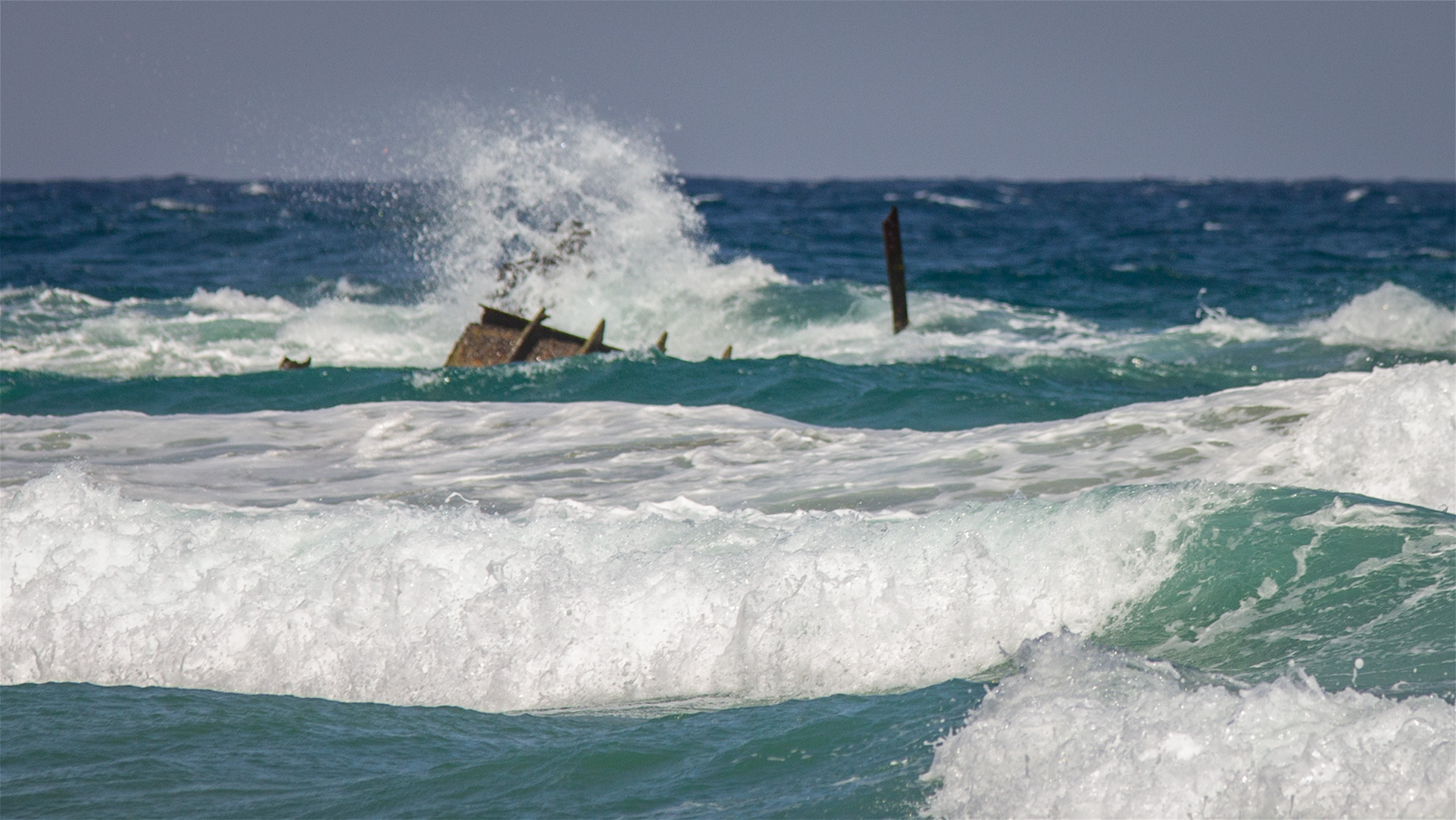 die American Star dient heute als künstliches Riff