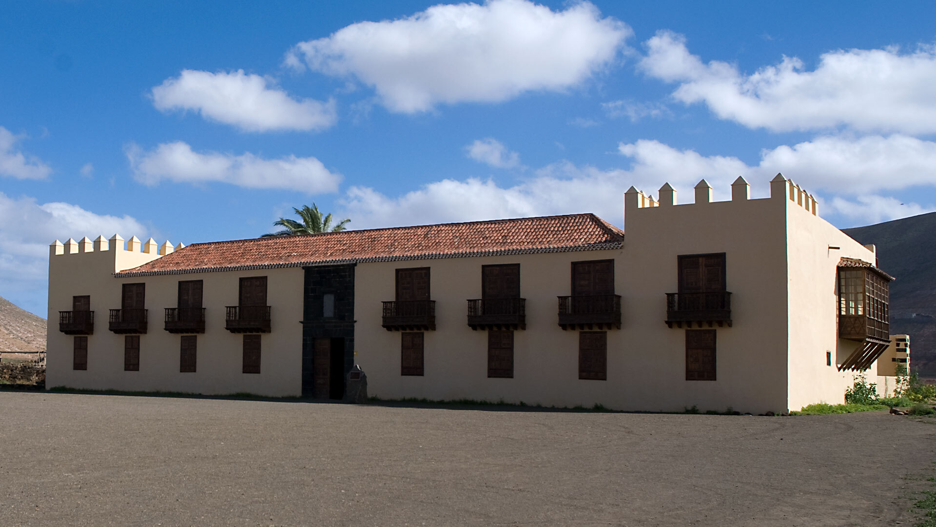 Casa de los Coroneles in La Oliva