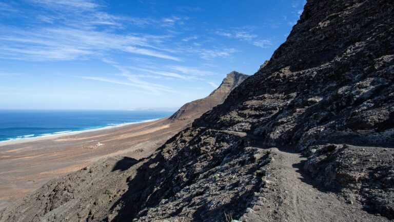 Wanderweg nach Cofete, Degollada, Fuerteventura