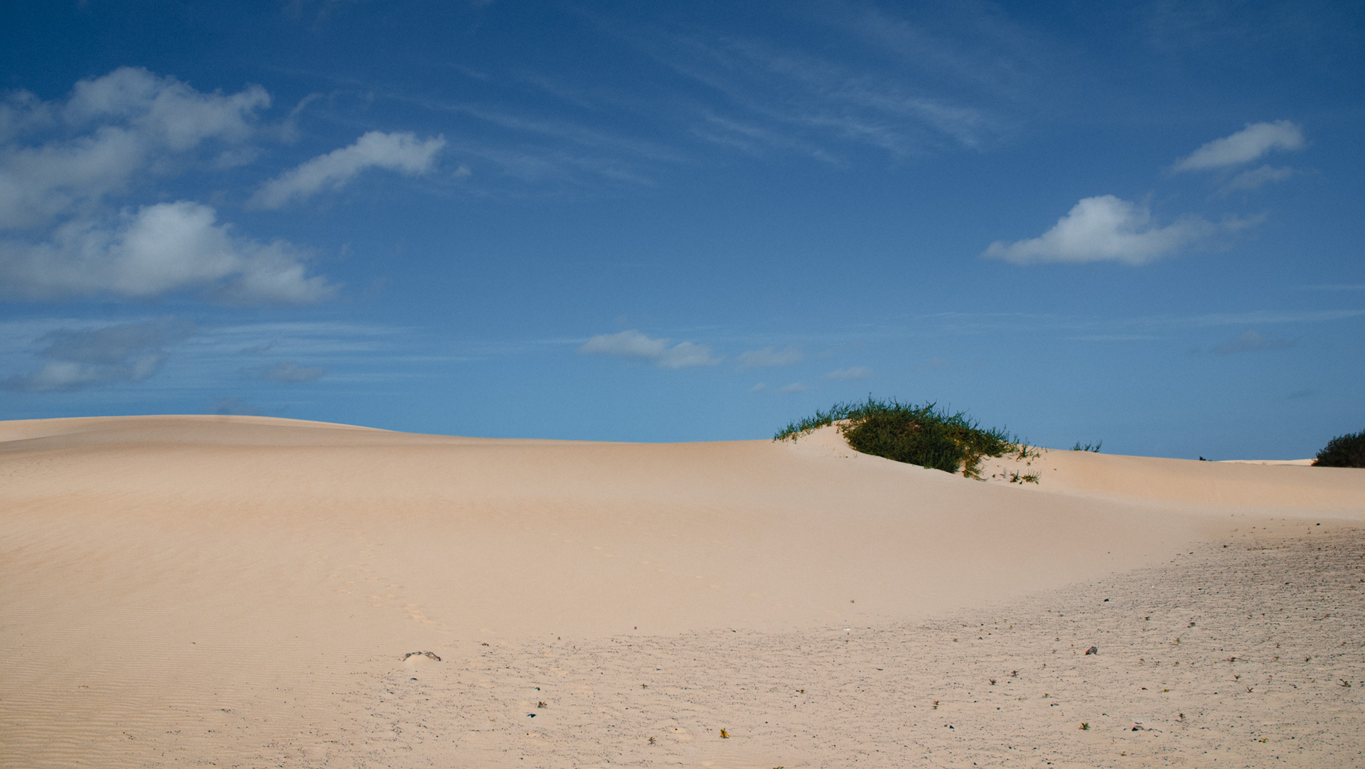 Wanderdünen im Parque Natural de las Dunas de Corralejo
