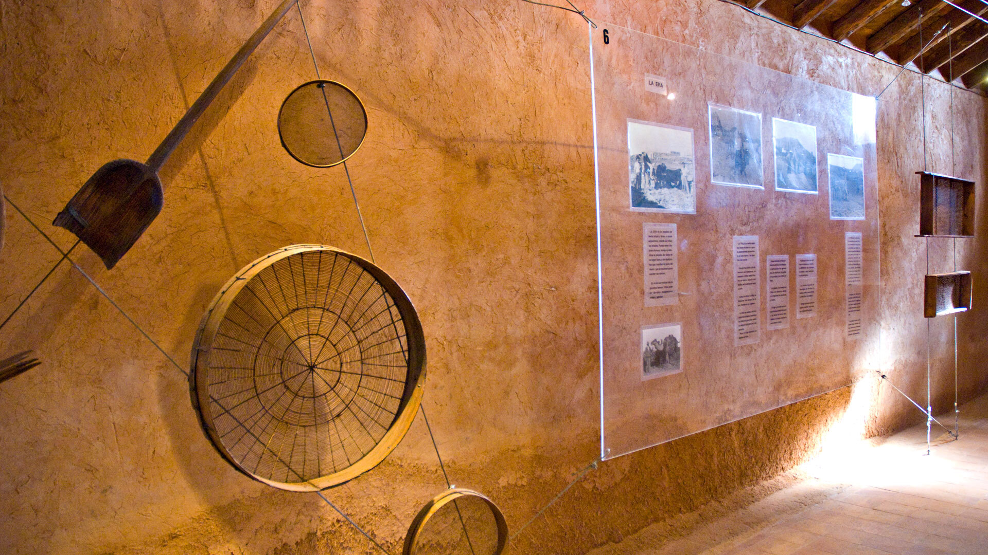 La Cilla - die Ausstellungsräume des Museo del Grano