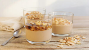 feines Dessert – Mousse de Gofio, Desserts, Fuerteventura