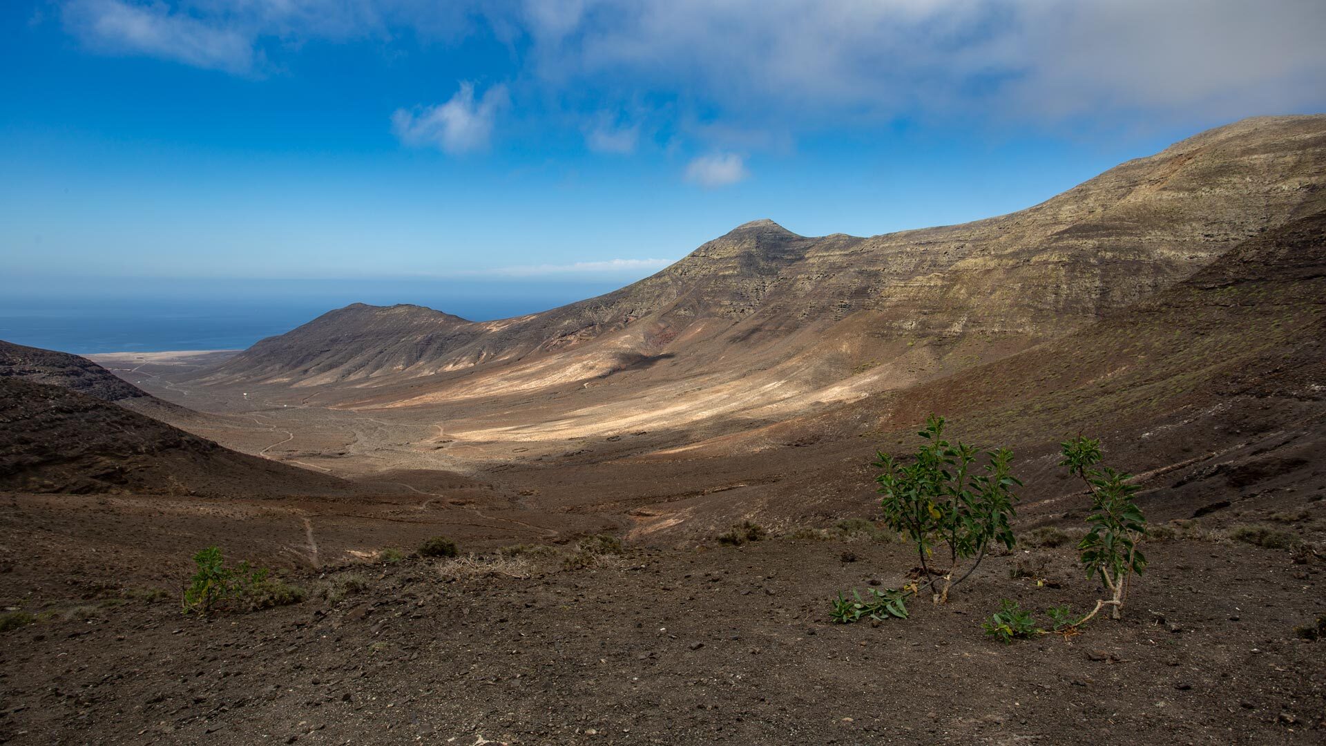 das Gran Valle im Naturpark Jandía auf Fuerteventura