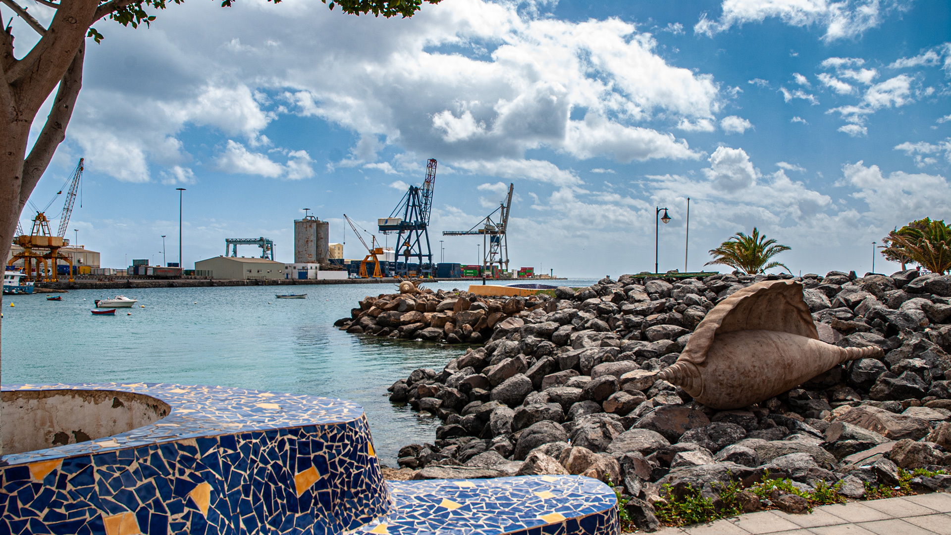 der Hafen von Puerto del Rosario