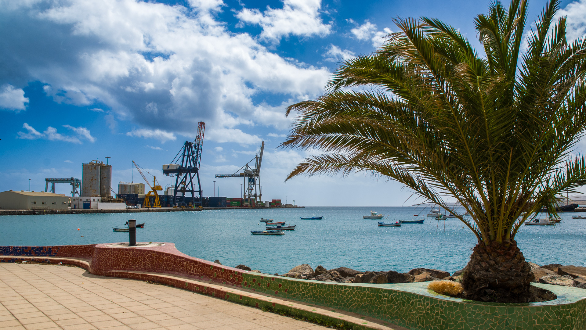 Hafenpromenade in Puerto del Rosario