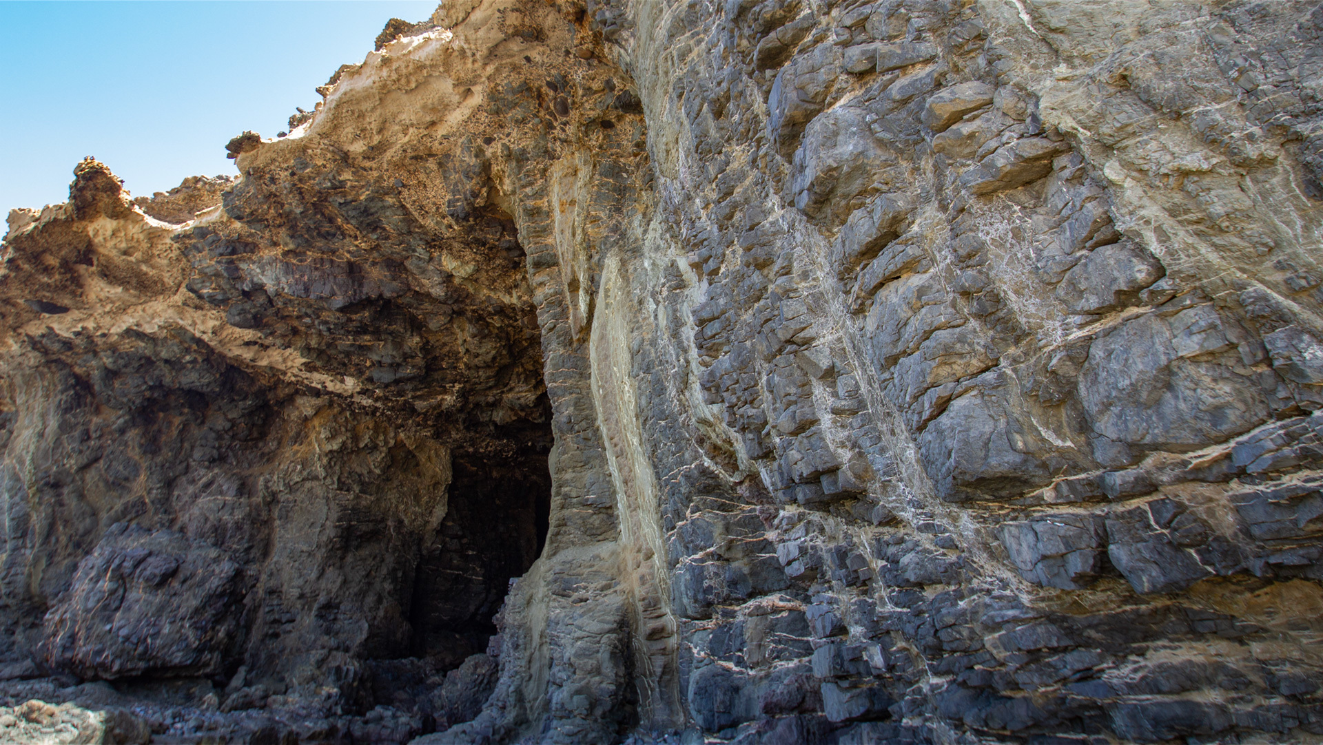 Klippen der Playa de Garcey - Fuerteventura