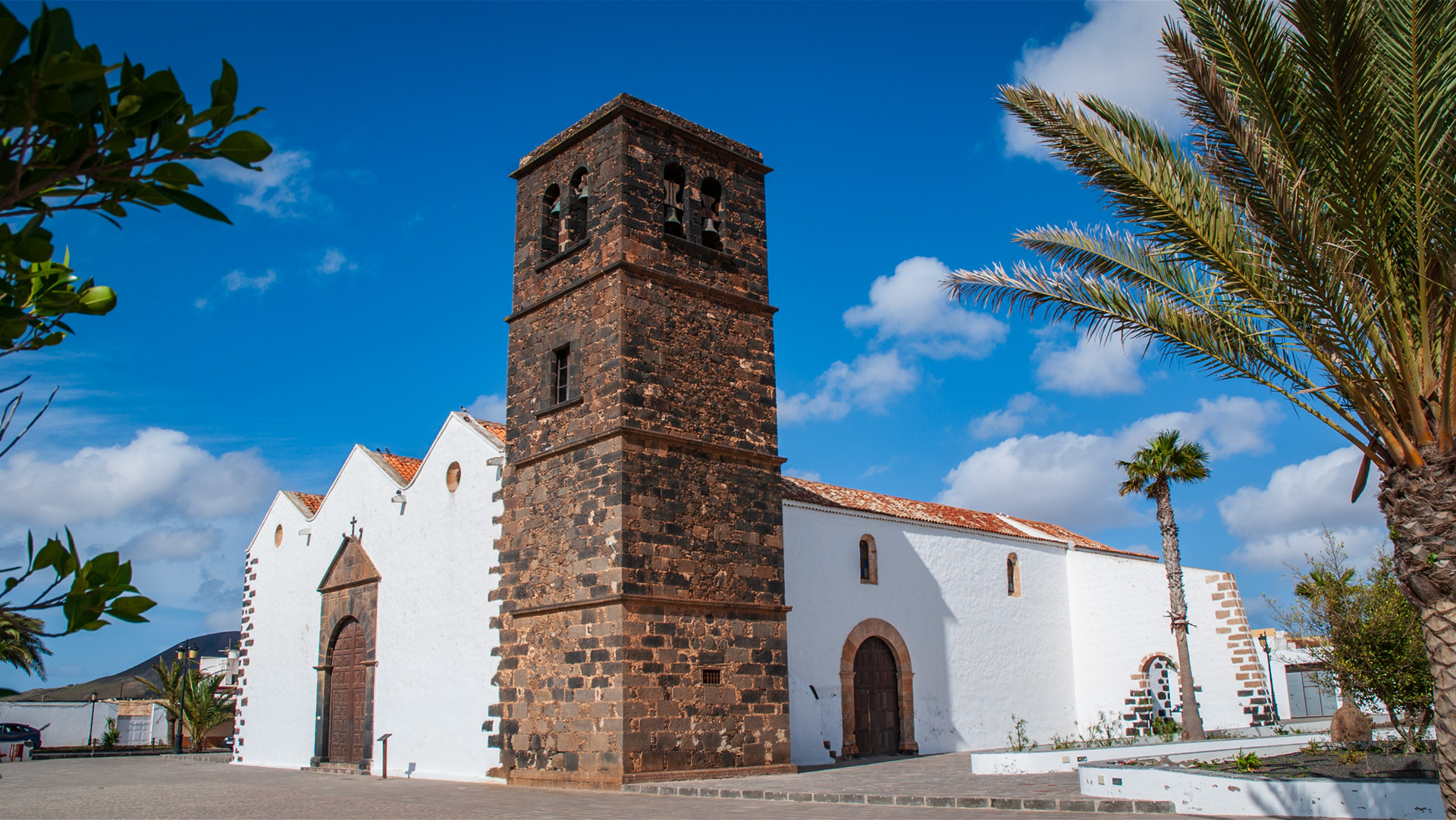 die Kirche Nuestra Señora de la Candelaria in La Oliva