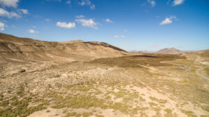 die ungeschliffene Schönheit der kargen Landschaft Fuerteventuras, Aelteste Kanarische