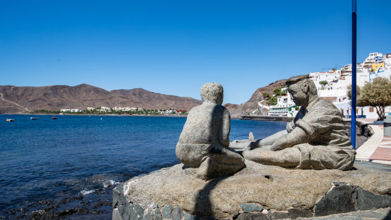 die Bucht von Las Playitas auf Fuerteventura