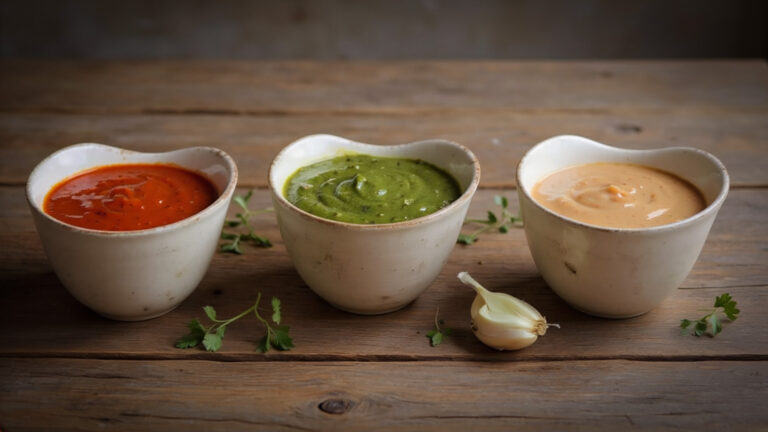 Mojo-Soßen: Mojo Rojo,Mojo Verde und Mojo de Queso, Fuerteventura