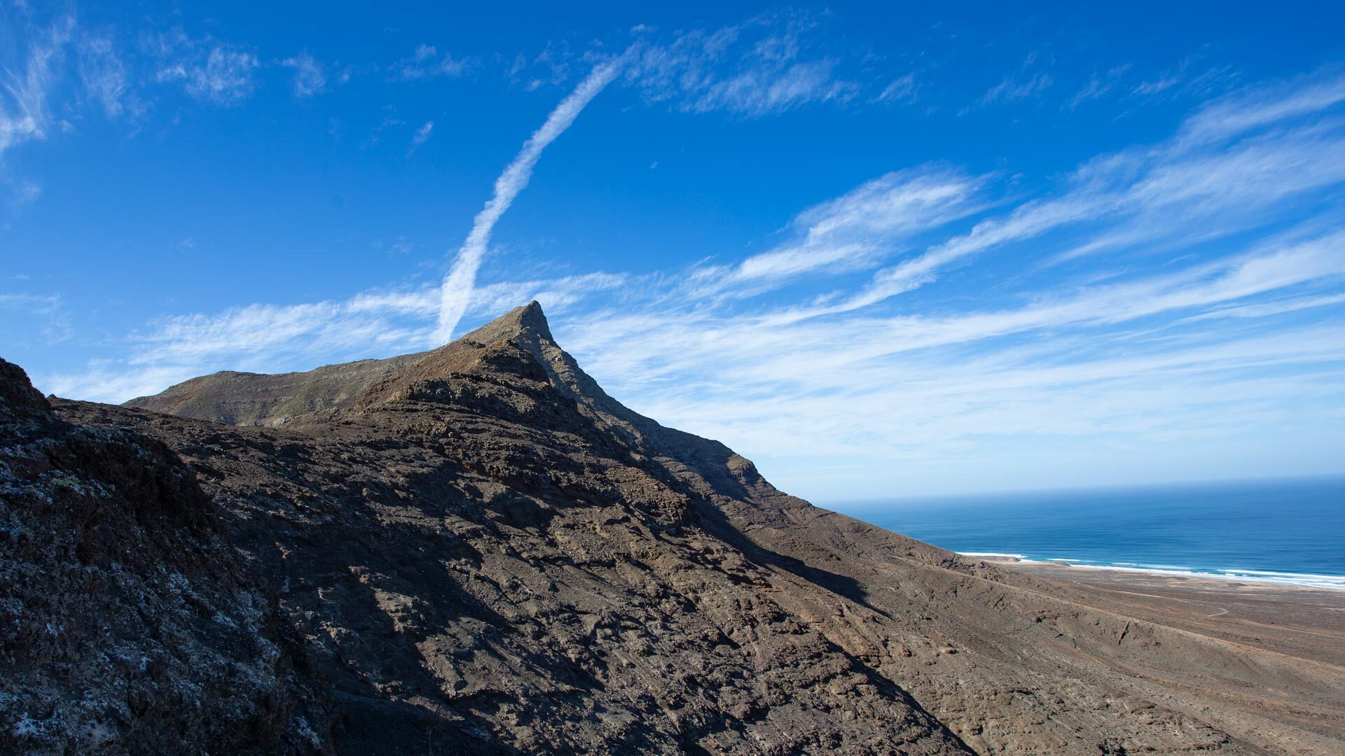 Blick auf den Montaña Fraile