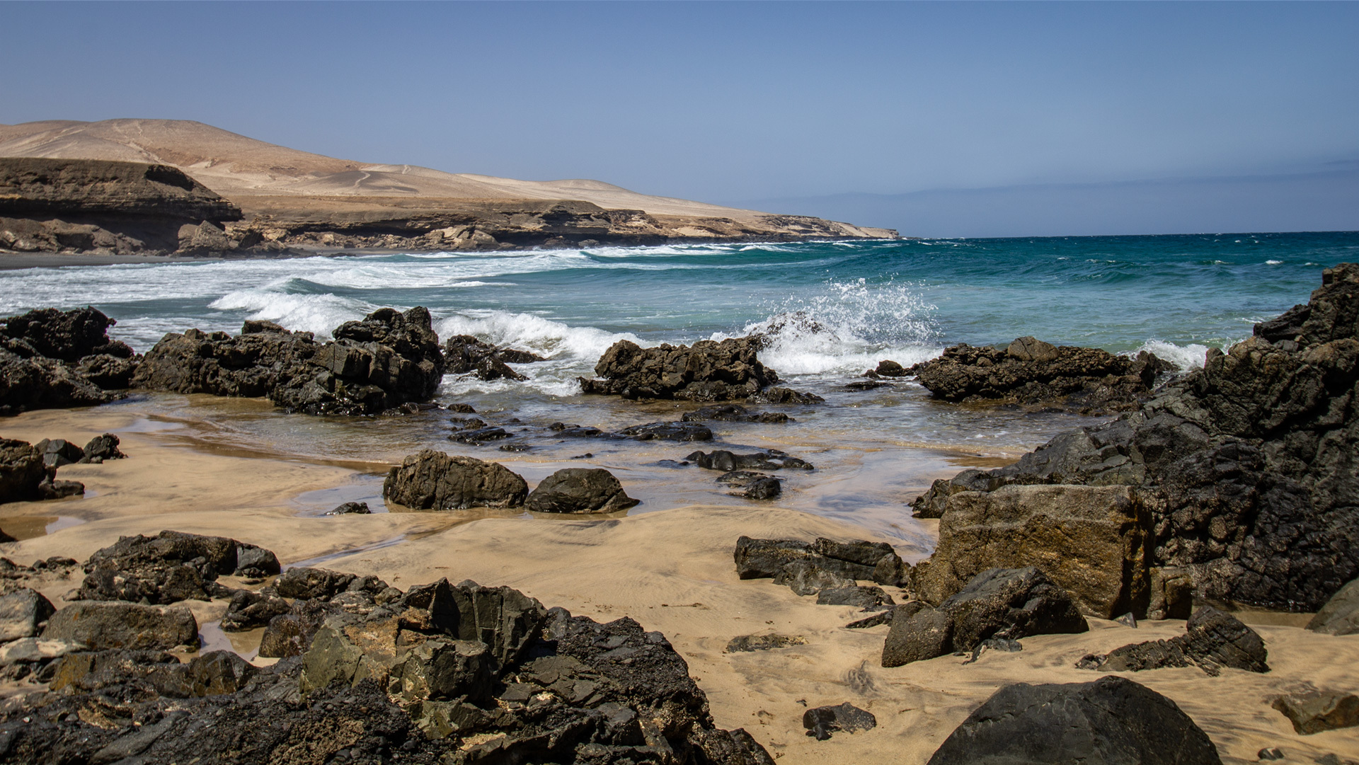 Playa de Garcey auf Fuerteventura