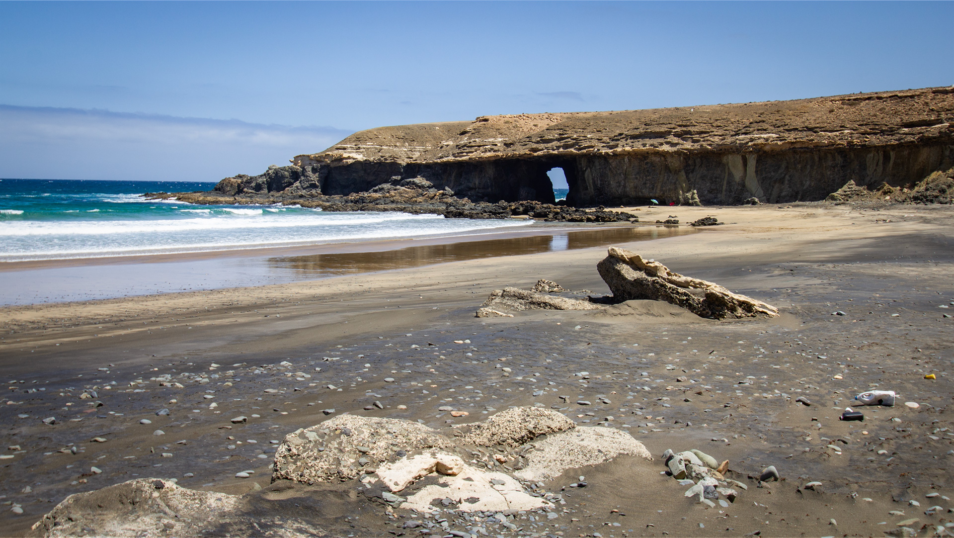 Felstor an der Playa de Garcey