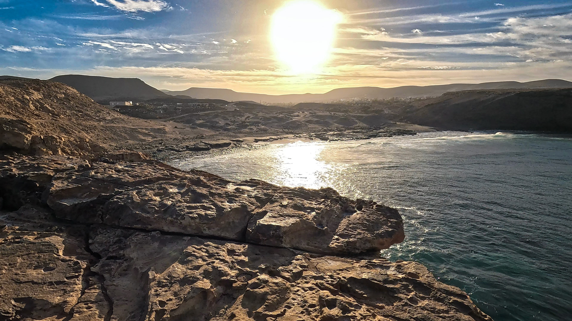 Sonnenaufgang Playas de la Pared