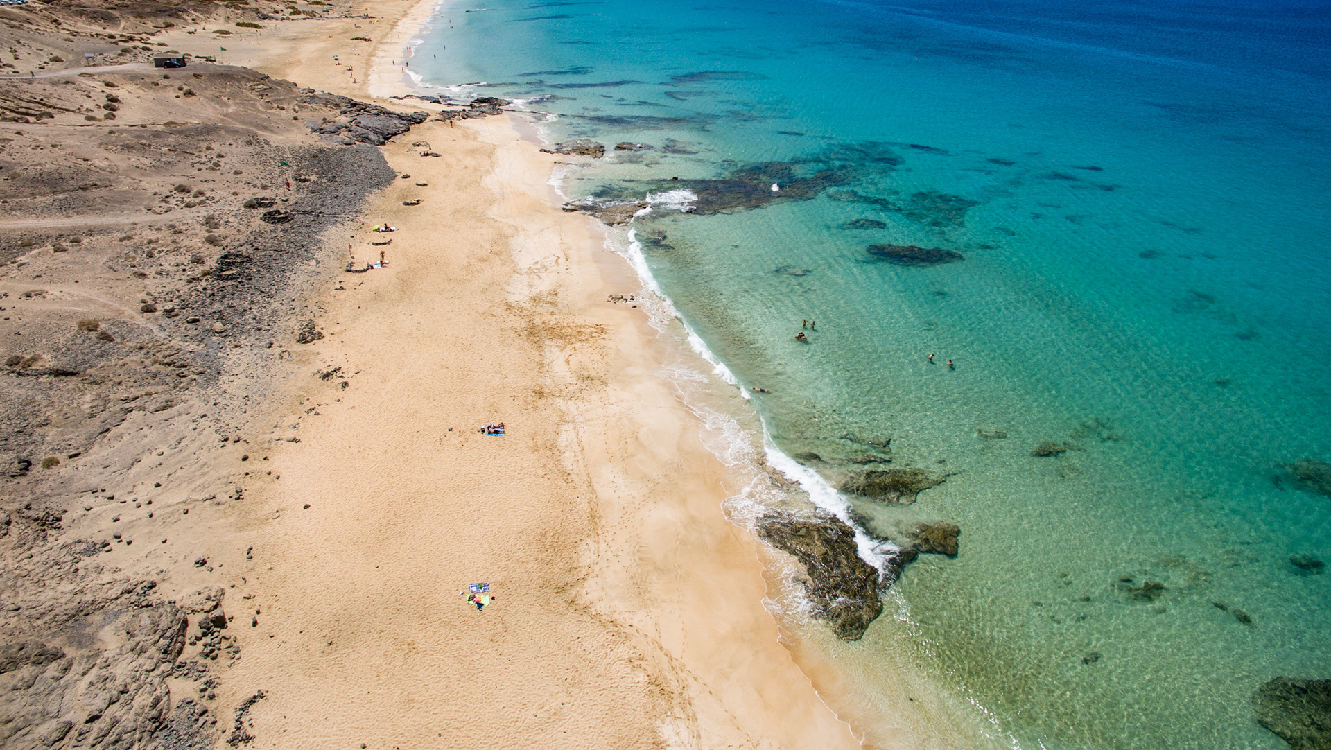Playa del Castillo und Piedra Playa bei El Cotillo