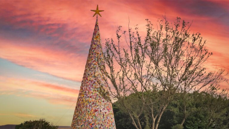 Weihnachtsbaum in Pajara, Feste Feiern, Fuerteventura